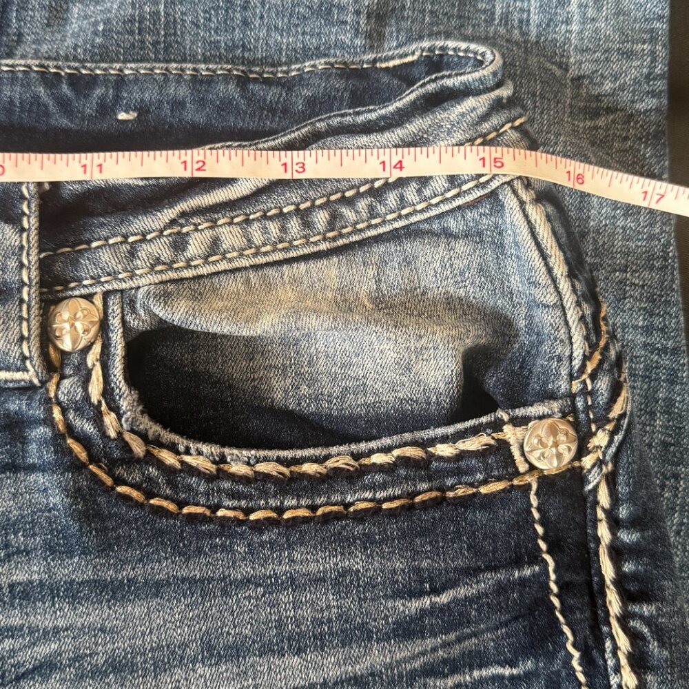 Miss me jeans. Curvy skinny Sz.32 LIKE NEW! - Picture 3 of 6